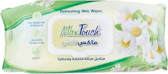 Max Touch Wipes